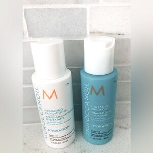 NEW Moroccanoil mini shampoo and conditioner set